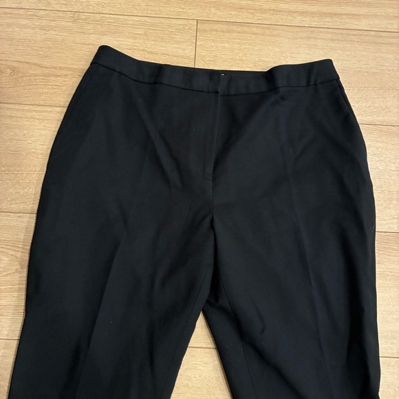 kate spade Pants - Kate Spade New York Black Ankle Cropped Bow Pant Cotton Size 14